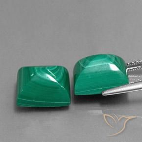 Shop natural 15.78ct グリーン マラカイト gems, バゲット, from コンゴ at GemSelect. In stock, global shipping!