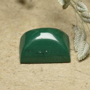 3.29カラットの天然マルチカラーグリーンマラカイト、バゲット、オペーク