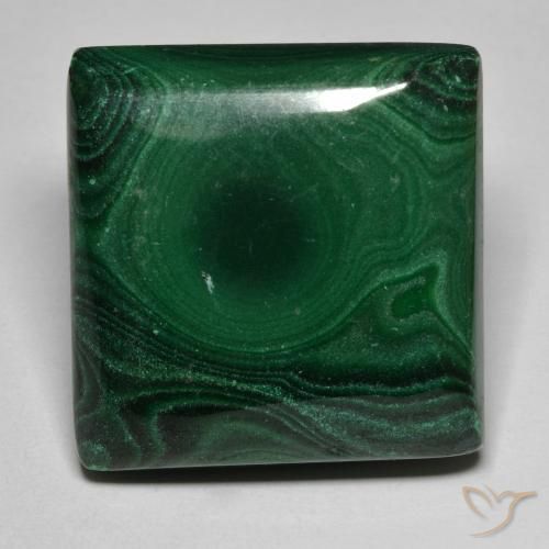68.84ct 天然 パイングリーン マラカイト, 四角形, オペーク