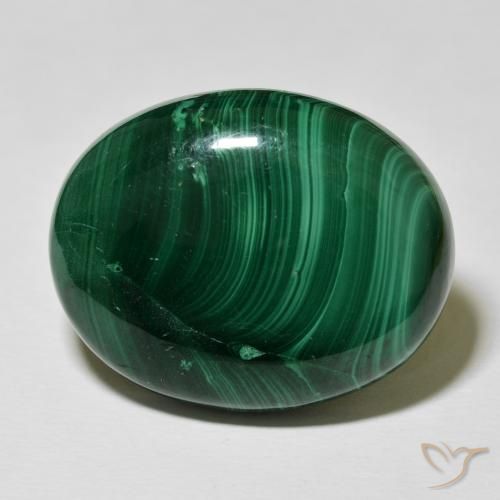 52.50ct 天然 マルチカラーグリーン マラカイト, 楕円形, オペーク