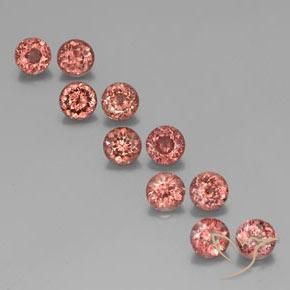 Shop natural 6.99ct ミディアムピンク マレーアン ガーネット gems, ラウンド, from タンザニア at GemSelect. In stock, global shipping!