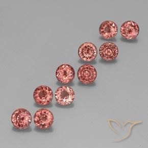 Shop natural 6.11ct ローズピンク マレーシア産ガーネット gems, ラウンド, from タンザニア at GemSelect. In stock, global shipping!