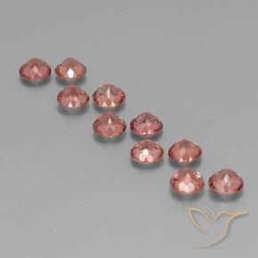 Shop natural 6.11ct ローズピンク マレーシア産ガーネット gems, ラウンド, from タンザニア at GemSelect. In stock, global shipping!