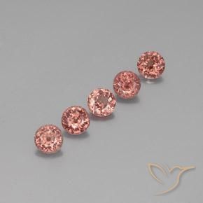 Shop natural 4.49ct ミディアムピンク マレーシア産ガーネット gems, ラウンド, from タンザニア at GemSelect. In stock, global shipping!