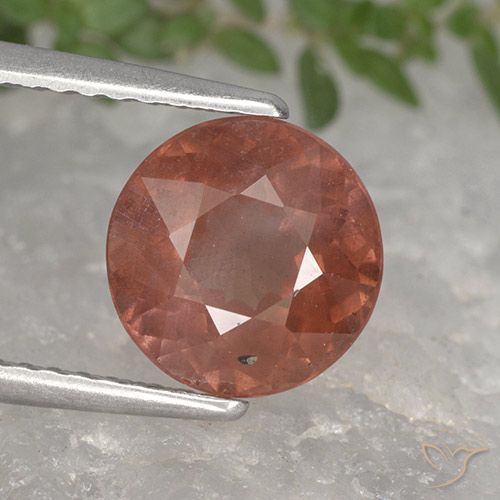 2.56ct 天然 ラズベリーピンク マレーアン ガーネット, ラウンド, VS