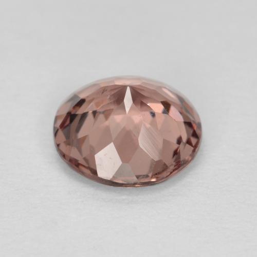 1.28カラットの天然天道虫の赤色マレーアン ガーネット（6.63 mm・ラウンドカット）