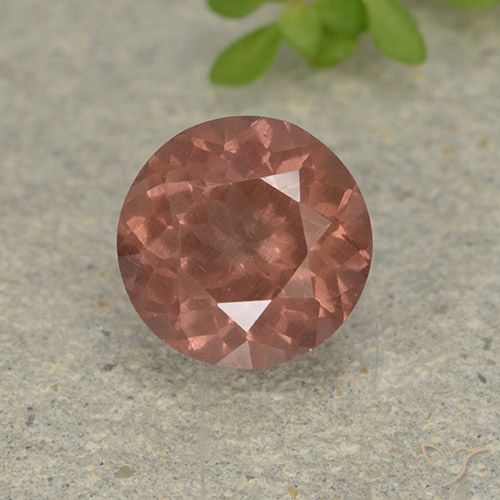 1.81ct 天然 ミディアムピンク マレーアン ガーネット, ラウンド, VS