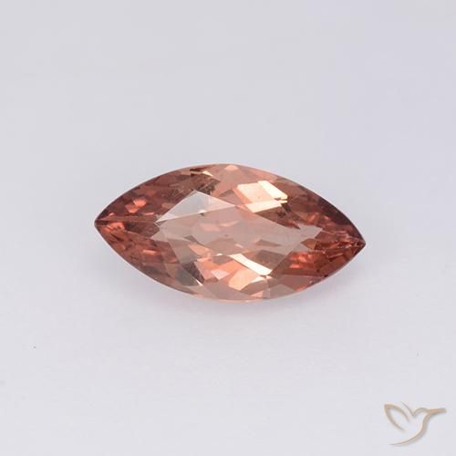 1.25ct 天然 ウォームレッド マレーアン ガーネット, マーキーズ, VS