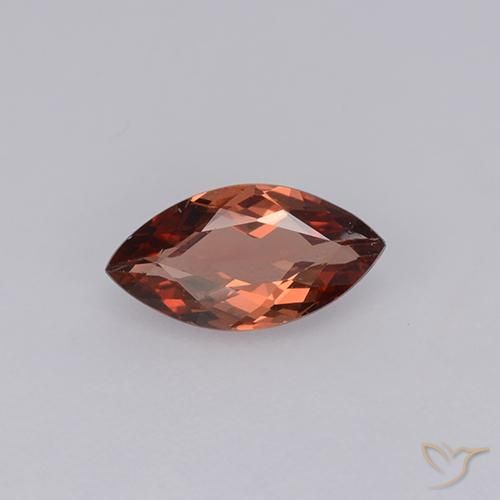 0.95ct 天然 クリムゾンレッド マレーアン ガーネット, マーキーズ, VS