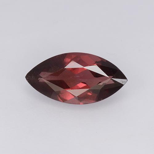 2.39カラットの天然ディープレッドマレーアン ガーネット（12.1×6.2 mm・マーキス）