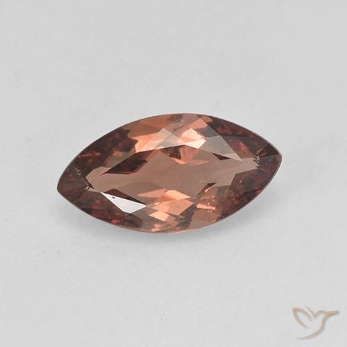 1.26ct 天然 ウォームブラウン マレーアン ガーネット, マーキーズ, VS