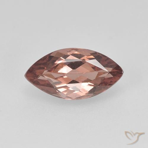 1.14ct 天然 ウォームブラウン マレーアン ガーネット, マーキーズ, VVS-VS