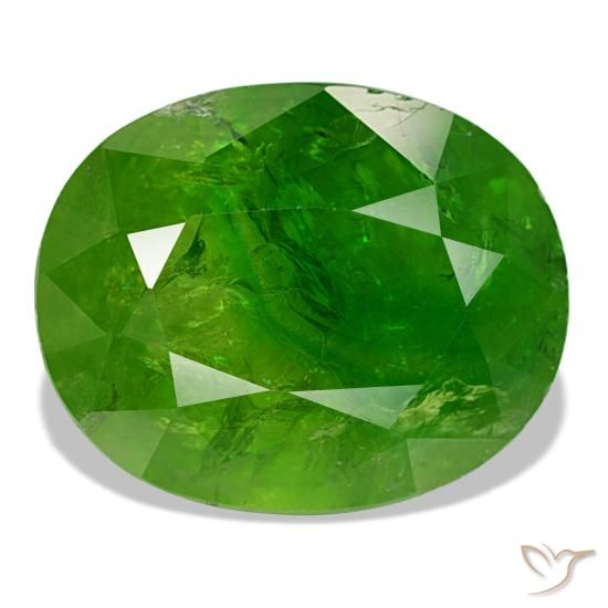 17.61ct グリーン マリガーネット, 楕円形, SI-I1