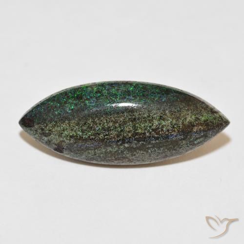 17.31ct 天然 マルチカラー マトリックスオパール, マーキーズ, オペーク
