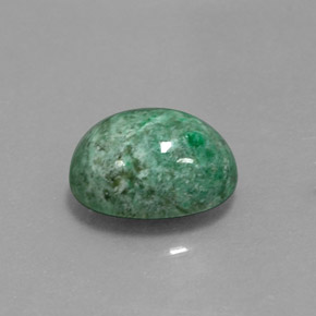 3.14カラットの天然グリーンマウシットシット（10.2×7.8 mm・オーバルカット）