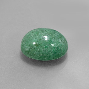 3.74カラットの天然グリーンマウシットシット（10.9×8.3 mm・オーバルカット）