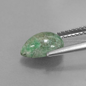 1.82カラットの天然グリーンマウシットシット（9.2×6.8 mm・洋梨の形）