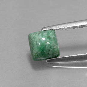 1.51カラットの天然グリーンマウシットシット（6.1×6.1 mm・四角）