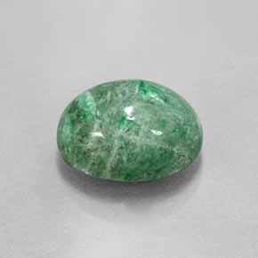 4.55カラットの天然グリーンマウシットシット（11.5×9.1 mm・オーバルカット）