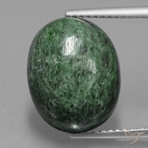 9.69ct 天然 薄いパイングリーン マウ・シット・シット, 楕円形, オペーク