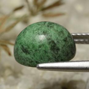 4.29カラットの天然グリーンマウシットシット（10.3×8.2 mm・オーバルカット）