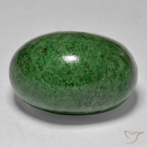33.52ct 天然 パイングリーン モーシットシット, 楕円形, オペーク