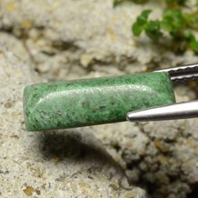 3.09カラットの天然グリーンマウシットシット（15.3×5.6 mm・バゲット）