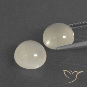 Shop natural 6.42ct ウォームホワイト ムーンストーン gems, ラウンド, from インド at GemSelect. In stock, global shipping!
