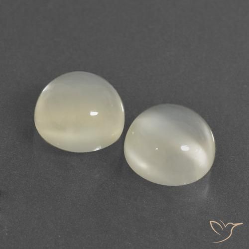 Shop natural 6.62ct ウォームホワイト ムーンストーン gems, ラウンド, from インド at GemSelect. In stock, global shipping!