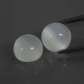 自然派の商品を探す 5.18ct ホワイト ムーンストーン 宝石, ラウンドカット, インド からGemSelectで. 在庫あり、世界各国へ発送!