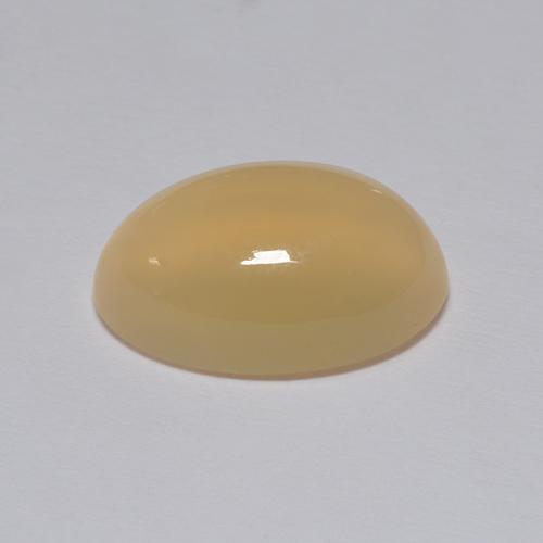 4.30カラットの天然ライトブラウンムーンストーン（13.2×8.6 mm・オーバルカット）