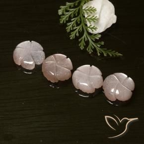 Shop natural 14.06ct 非常に薄いピンク ムーンストーン gems, フラワーカット, from インド at GemSelect. In stock, global shipping!