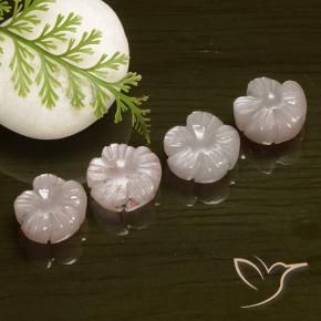 Shop natural 14.05ct 非常に薄いピンク ムーンストーン gems, フラワーカット, from インド at GemSelect. In stock, global shipping!