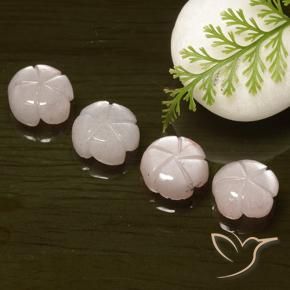 Shop natural 14.05ct 非常に薄いピンク ムーンストーン gems, フラワーカット, from インド at GemSelect. In stock, global shipping!