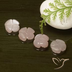 Shop natural 6.37ct 非常に薄いピンク ムーンストーン gems, フラワーカット, from インド at GemSelect. In stock, global shipping!