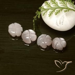 Shop natural 8.43ct 非常に薄いピンク ムーンストーン gems, フラワーカット, from インド at GemSelect. In stock, global shipping!