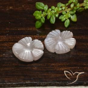 Shop natural 6.11ct 非常に薄い茶色 ムーンストーン gems, フラワーカット, from インド at GemSelect. In stock, global shipping!