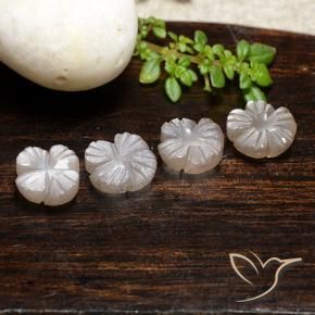 Shop natural 7.00ct 薄いキャラメルブラウン ムーンストーン gems, フラワーカット, from インド at GemSelect. In stock, global shipping!