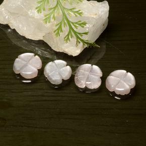 自然派の商品を探す 4.14ct 非常に薄いピンク ムーンストーン 宝石, フラワーカット, インド からGemSelectで. 在庫あり、世界各国へ発送!