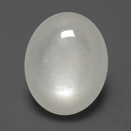 2.43カラットの天然クリームホワイトムーンストーン（10.1×8 mm・オーバルカット）