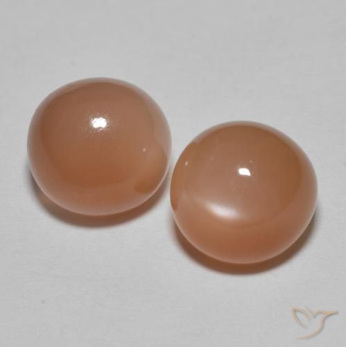 Shop natural 3.25ct サイダーオレンジ ムーンストーン gems, ラウンド, from インド at GemSelect. In stock, global shipping!