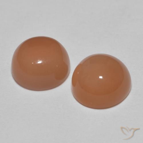Shop natural 3.25ct サイダーオレンジ ムーンストーン gems, ラウンド, from インド at GemSelect. In stock, global shipping!