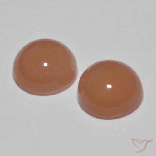 Shop natural 2.92ct ブラウンピーチ ムーンストーン gems, ラウンド, from インド at GemSelect. In stock, global shipping!