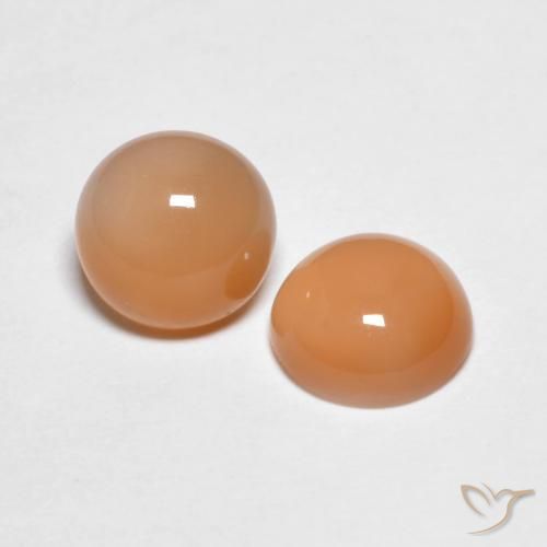 Shop natural 2.81ct Medium Light-Orange ムーンストーン gems, ラウンド, from インド at GemSelect. In stock, global shipping!