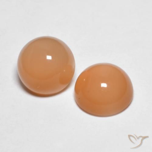 Shop natural 3.04ct カンタロープオレンジ ムーンストーン gems, ラウンド, from インド at GemSelect. In stock, global shipping!