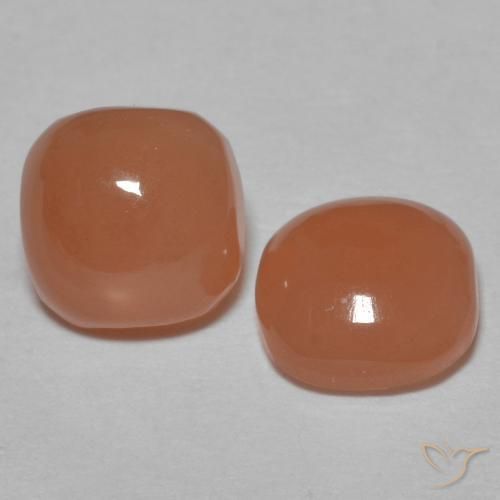 Shop natural 1.78ct ブラウンピーチ ムーンストーン gems, クッション, from インド at GemSelect. In stock, global shipping!