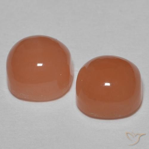 Shop natural 2.41ct ブラウンピーチ ムーンストーン gems, クッション, from インド at GemSelect. In stock, global shipping!