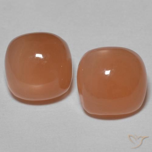 Shop natural 3.18ct ブラウンピーチ ムーンストーン gems, クッション, from インド at GemSelect. In stock, global shipping!