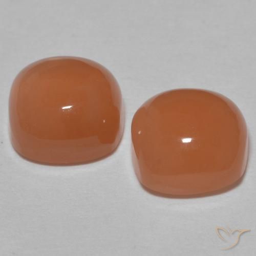 Shop natural 3.18ct ブラウンピーチ ムーンストーン gems, クッション, from インド at GemSelect. In stock, global shipping!