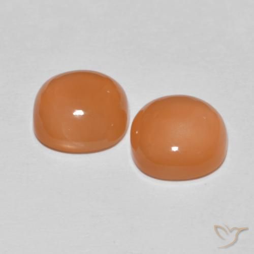 Shop natural 3.69ct ライトオレンジ ムーンストーン gems, クッション, from インド at GemSelect. In stock, global shipping!